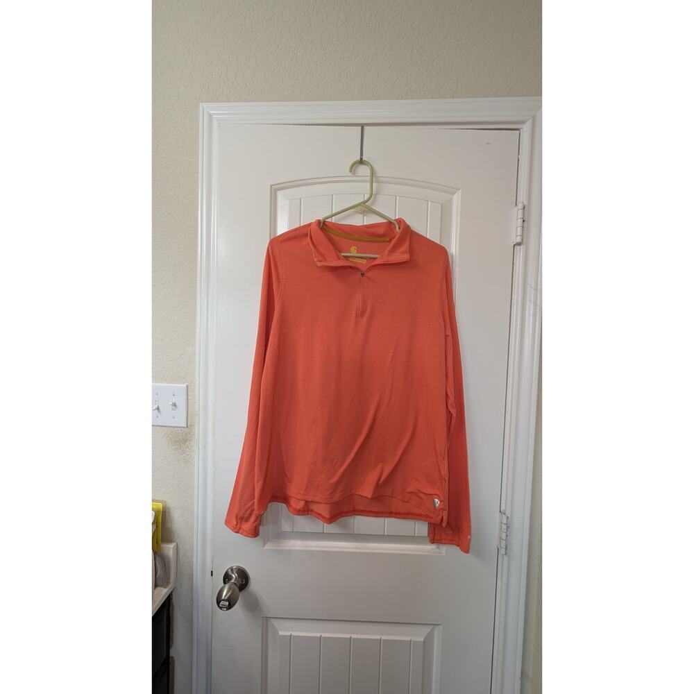 Carhartt 1/4 zip pullover shirt